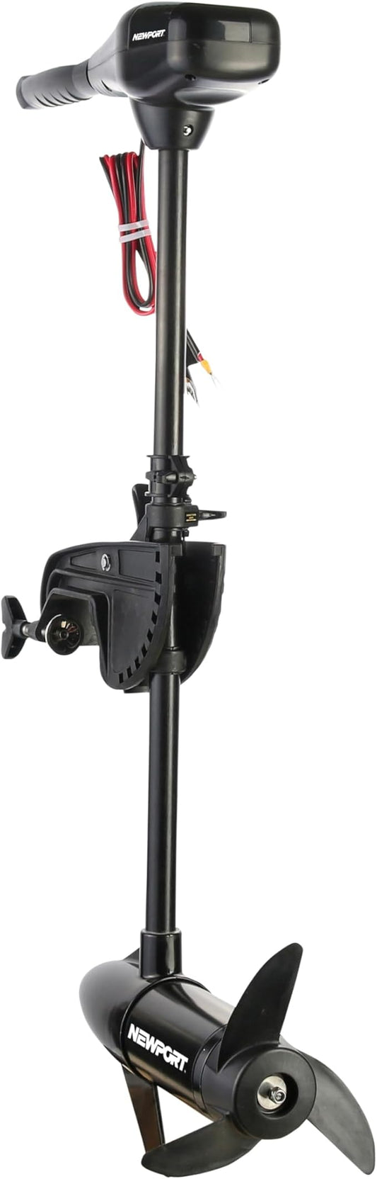 Newport NV-Series Thrust Saltwater Transom Mounted Trolling Electric Trolling Motor w/LED Battery Indicator